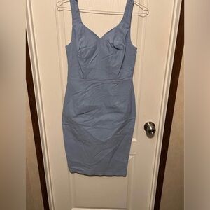 Elegant Blue Grace Karin Sleeveless Dress - size medium